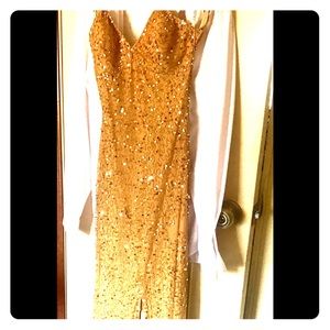Gold Formal Dress size 5/6
